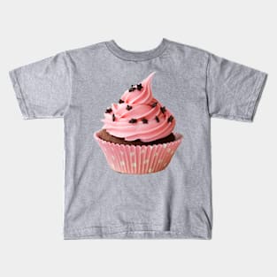 pink cupcake Kids T-Shirt